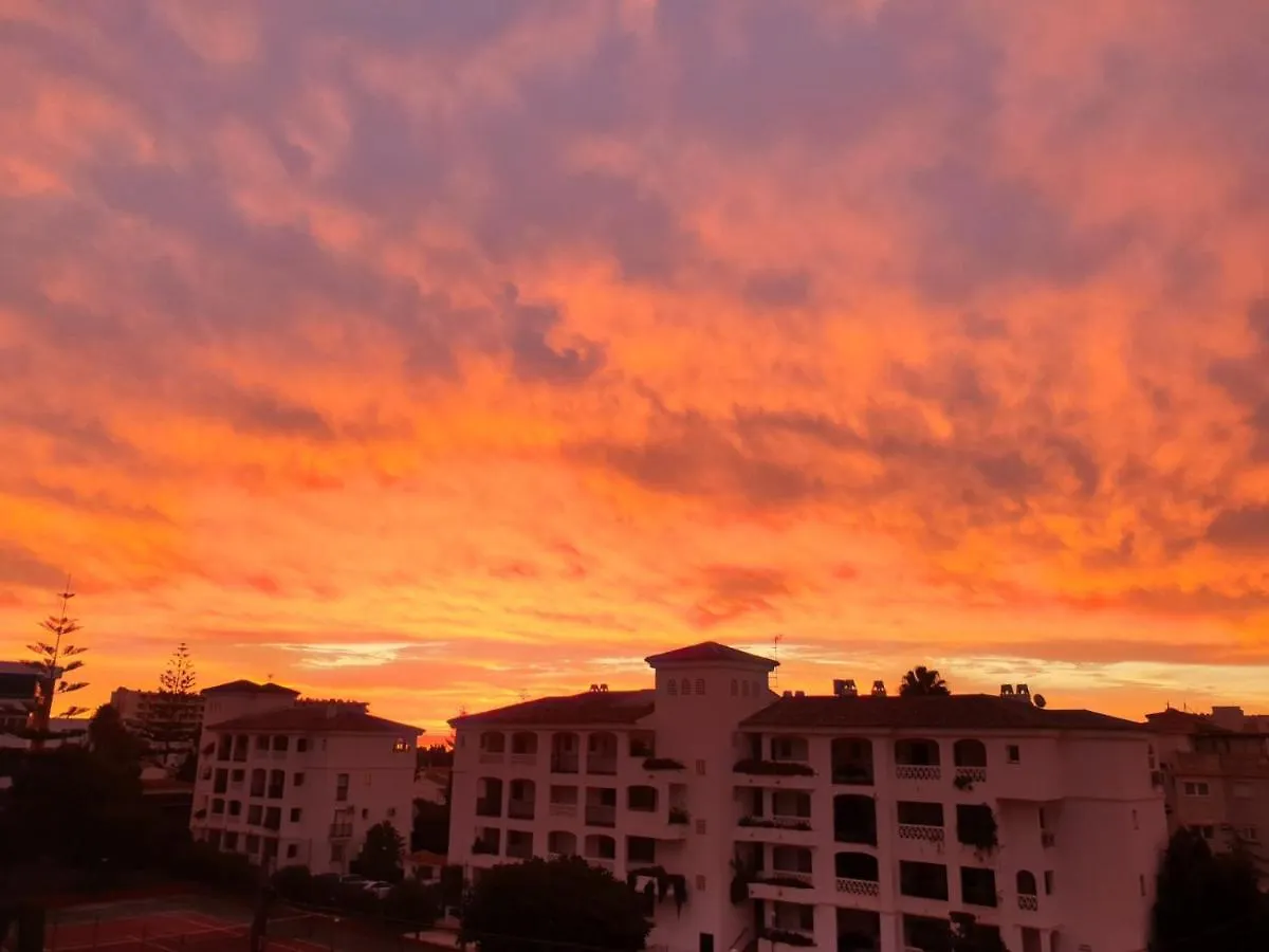Penthouse Lumineux Avec Piscine Lägenhet Torremolinos